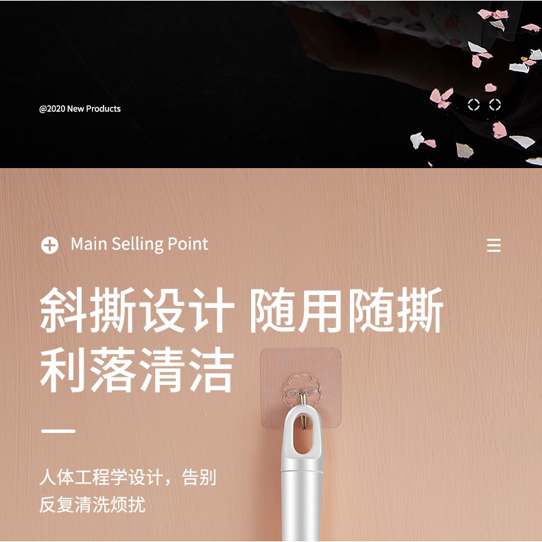 粘毛器可撕式滾筒刷大號沾毛滾替換紙除毛氈頭發衣服家用去毛神器-細節圖9