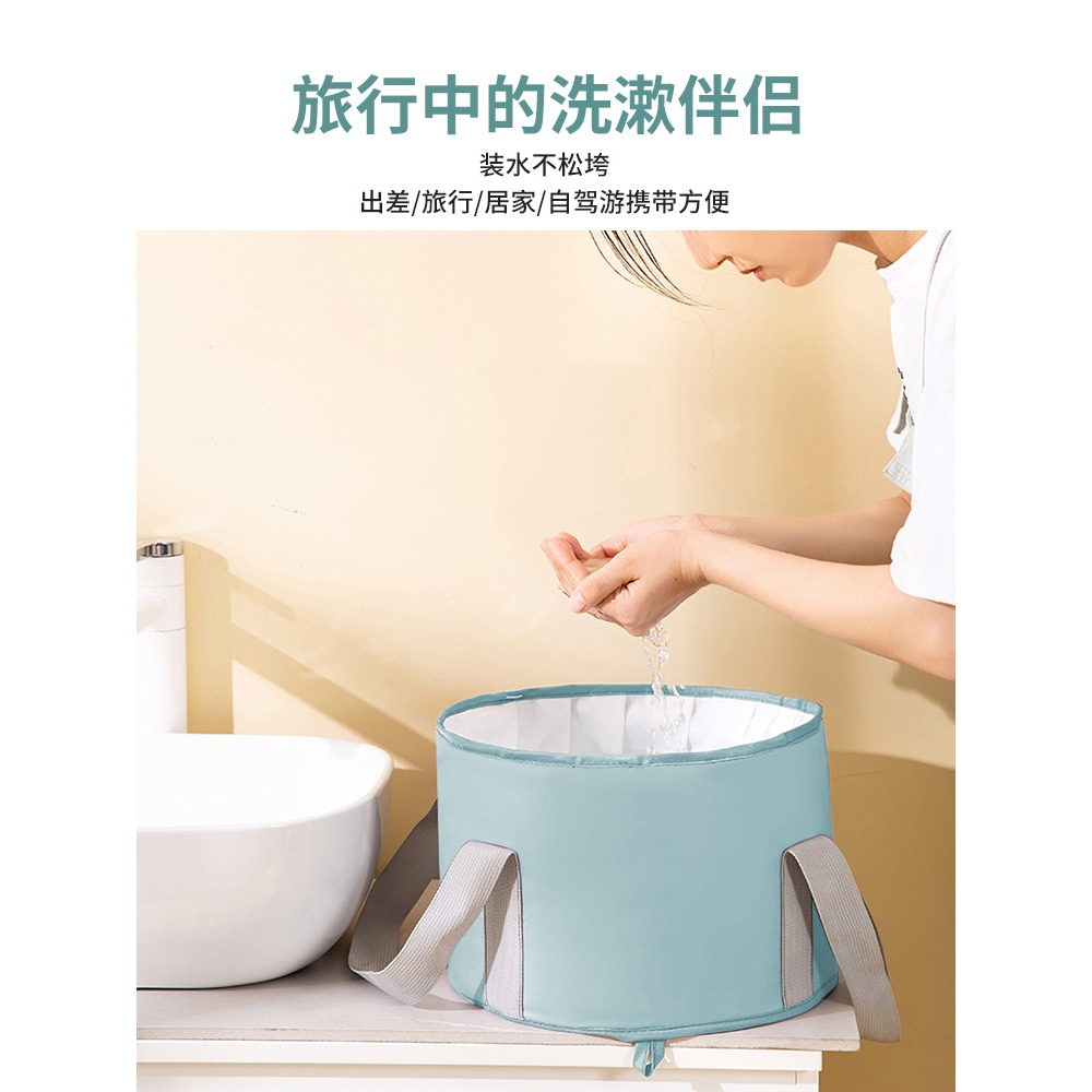 泡腳桶過小腿可折疊家用保溫洗腳盆便攜式宿舍足浴燻蒸神器過膝蓋-細節圖4