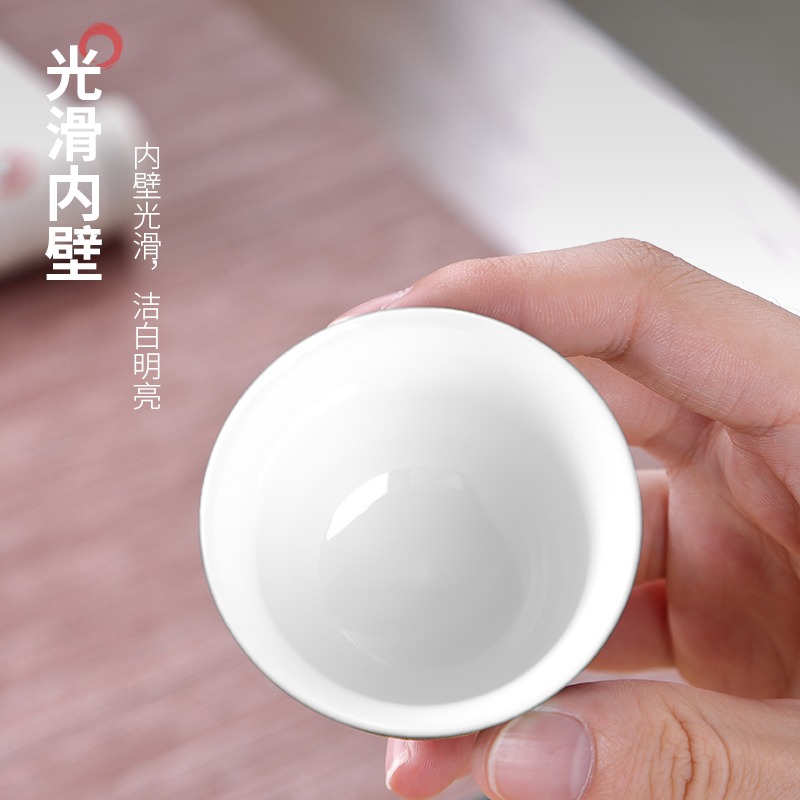 唐豐粗陶品茗杯單個家用功夫小茶杯創意個性主人杯專用杯個人A-細節圖5