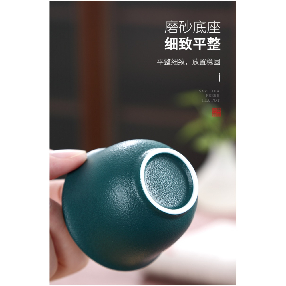 唐豐粗陶品茗杯單個家用功夫小茶杯創意個性主人杯專用杯個人A-細節圖9