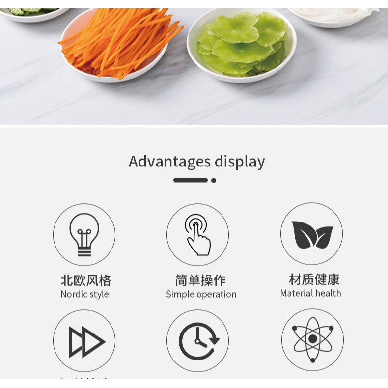 廚房多功能切菜神器家用刨土豆絲切蔬菜用品大全整理置物收納籃子-細節圖6