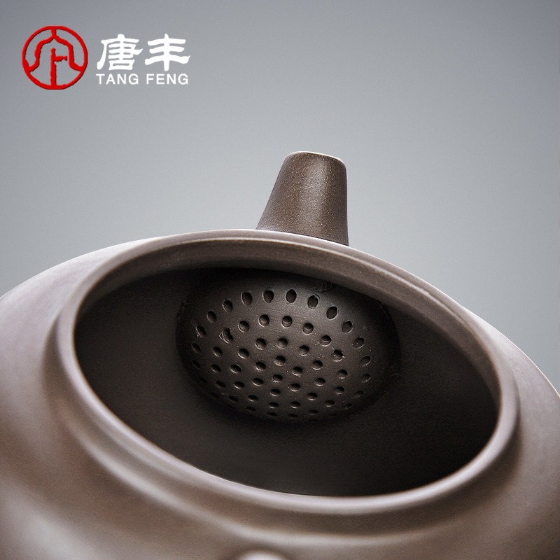 唐豐紫砂功夫茶具禮盒裝家用客廳簡約茶壺茶杯中式復古送領導長輩-細節圖3