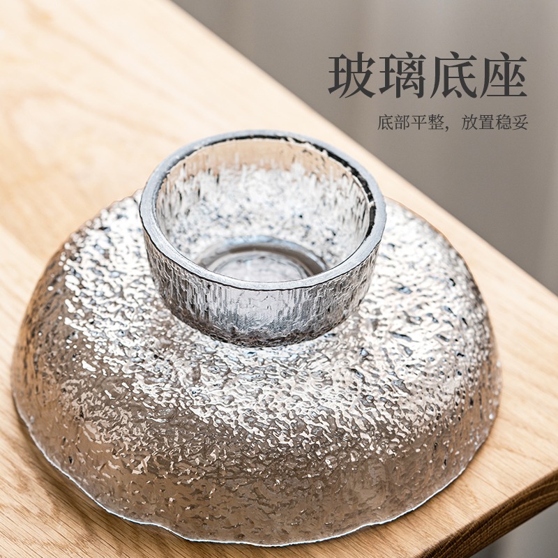 高腳玻璃果盤家用2021新款客廳茶幾擺件網紅輕奢新年糖果零食盤-細節圖5
