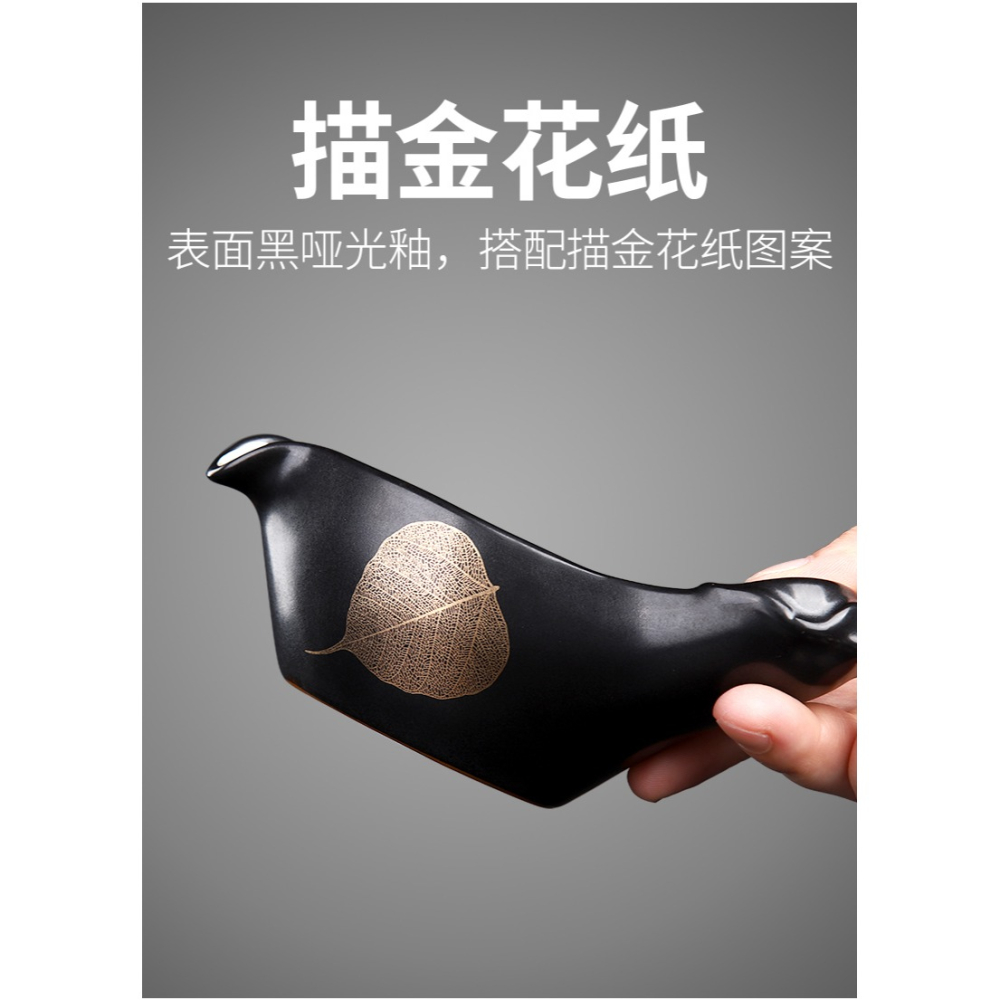 唐豐鎏銀自動茶具禮盒家用懶人石磨復古功夫泡茶器過濾旋轉茶壺A-細節圖9