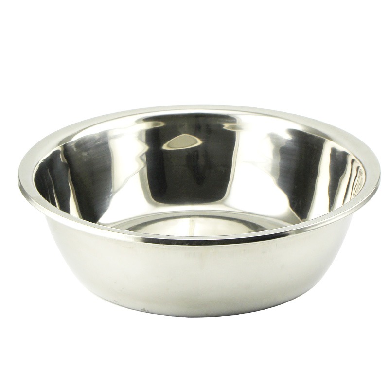 不銹鋼盆和麪盆加厚圓形湯盆商用廚房洗碗盆洗菜盆洗衣盆特大號盆-細節圖5