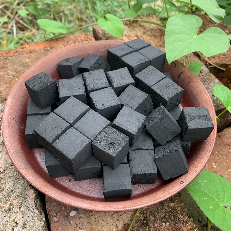 六合堂煮茶碳橄欖碳果木炭無煙核桃碳燃碳器炭爐燒茶好易燃耐燒炭-細節圖10