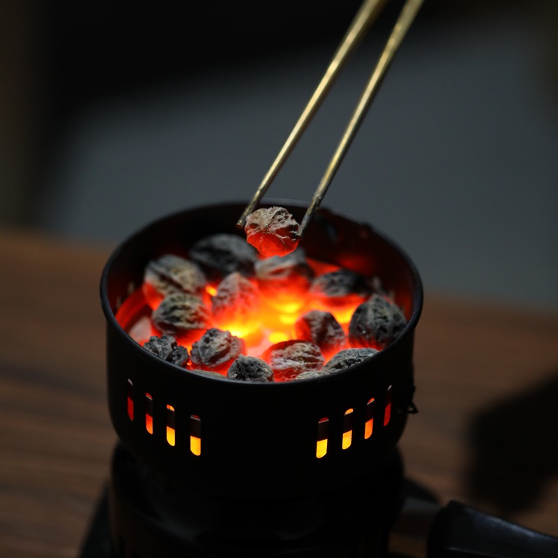 六合堂 點碳器 燒炭爐 泥爐風爐火爐碳爐 橄欖炭燃碳器 核桃炭燒-細節圖3