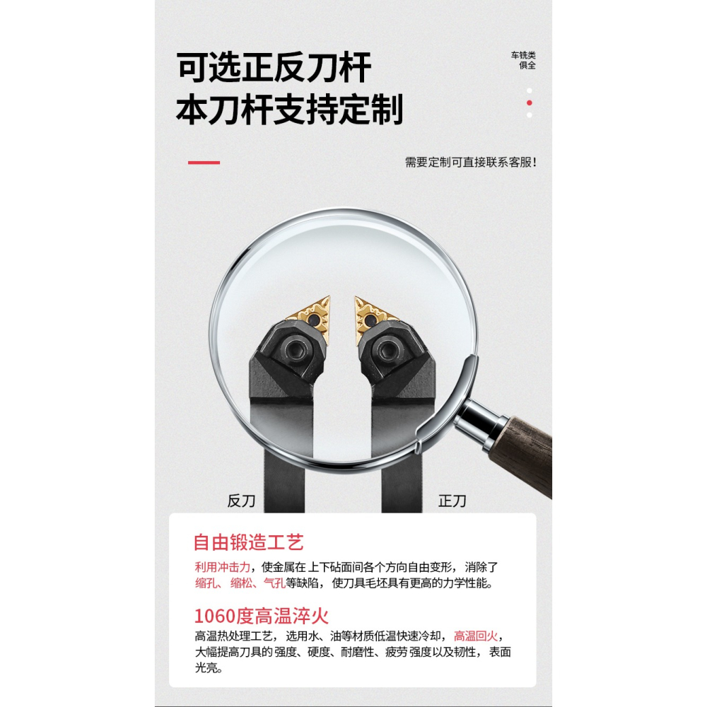 數控刀桿 93度外圓車刀徑三角粗車WTJNRK16/2525M16車牀刀具-細節圖9