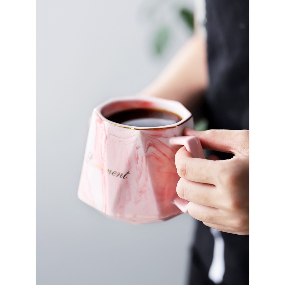 創意陶瓷馬克杯日系好看家用杯子辦公室簡約女男可愛咖啡水杯北歐-細節圖4