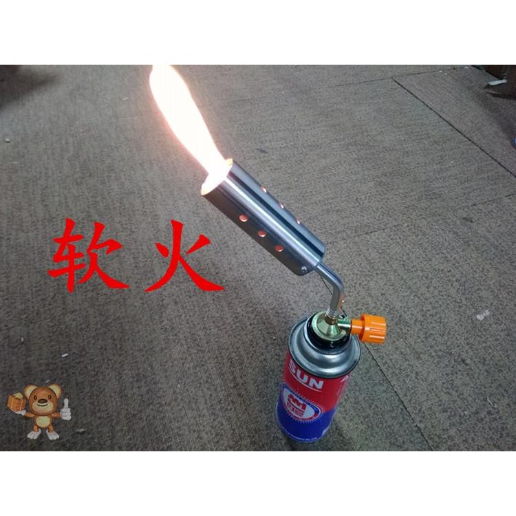 便攜式噴燈點火槍焊槍燒毛神器家用卡式噴火槍噴頭燒豬毛噴槍烘焙-細節圖3