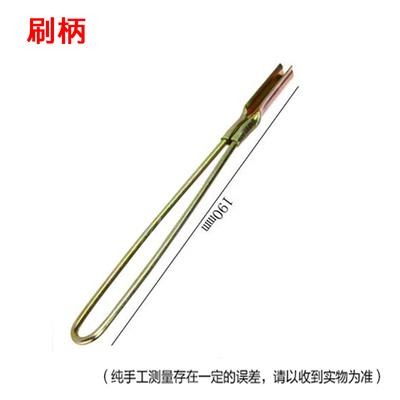 清潔文玩不銹鋼7寸牙刷型鋼絲刷根雕木雕瓷磚縫隙刷子銅絲刷刷-細節圖9
