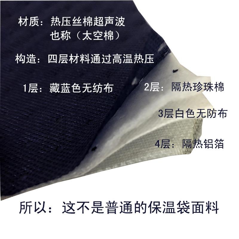 保溫袋冷藏保冷包鋁箔加厚隔熱大號外賣海鮮手提飯盒袋保溫箱冰包-細節圖3