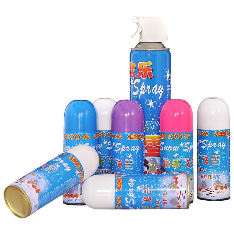 仿真雪花人造雪噴雪罐泡沫噴霧劑兒童節六一聖誕節飛雪噴雪噴霧器-細節圖5