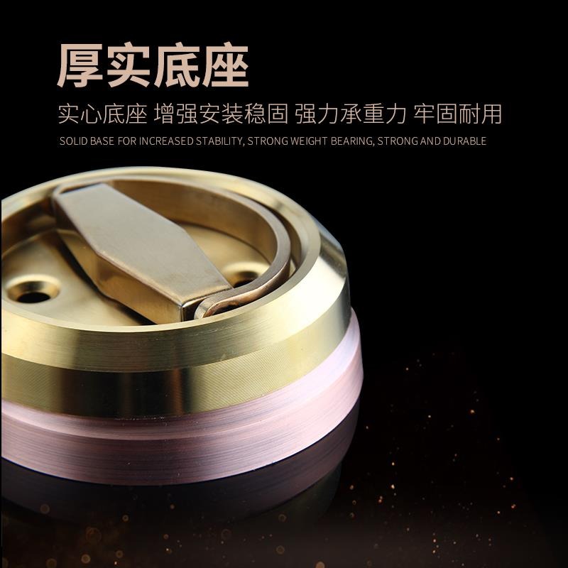 304不銹鋼把手圓形明裝拉環拉手暗拉手隱形門拉手背景墻消防栓門-細節圖3