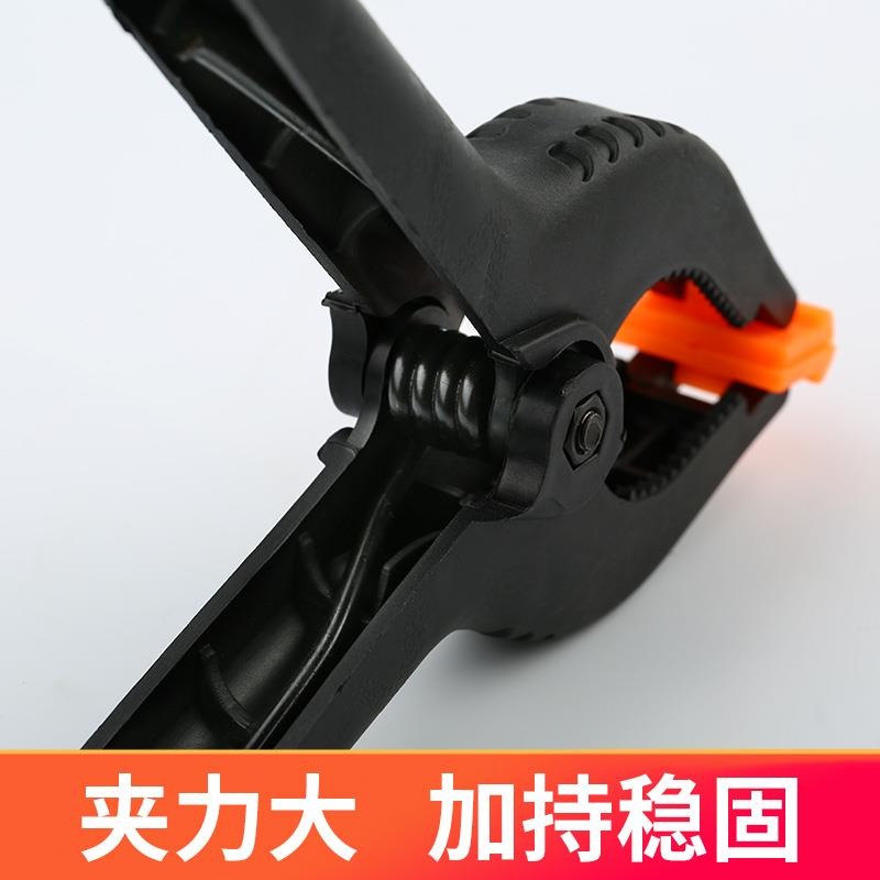 強力木工彈簧a字夾子石材木材a型固定夾加厚4寸6寸7寸9寸快速夾具-細節圖3