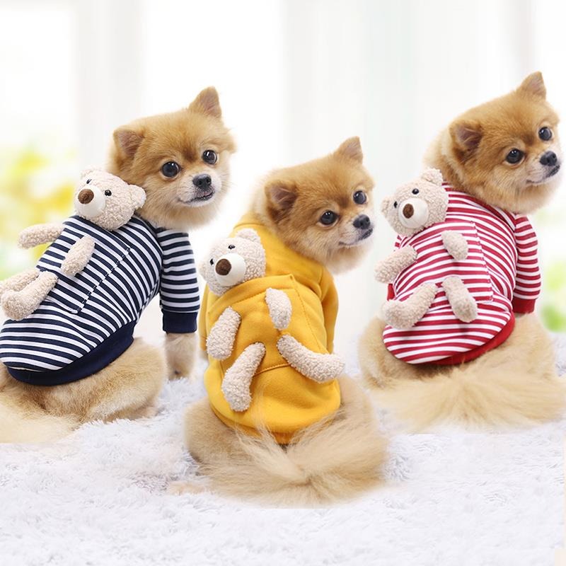 小狗狗衣服冬季加厚泰迪貓咪四腳衣變身裝小型幼犬寵物唐裝秋冬裝-細節圖4