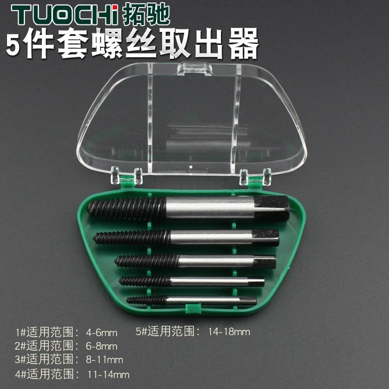 斷頭螺絲取出器細齒紋絲錐反絲取出器斷絲滑牙壞螺絲反牙工取絲器-細節圖10