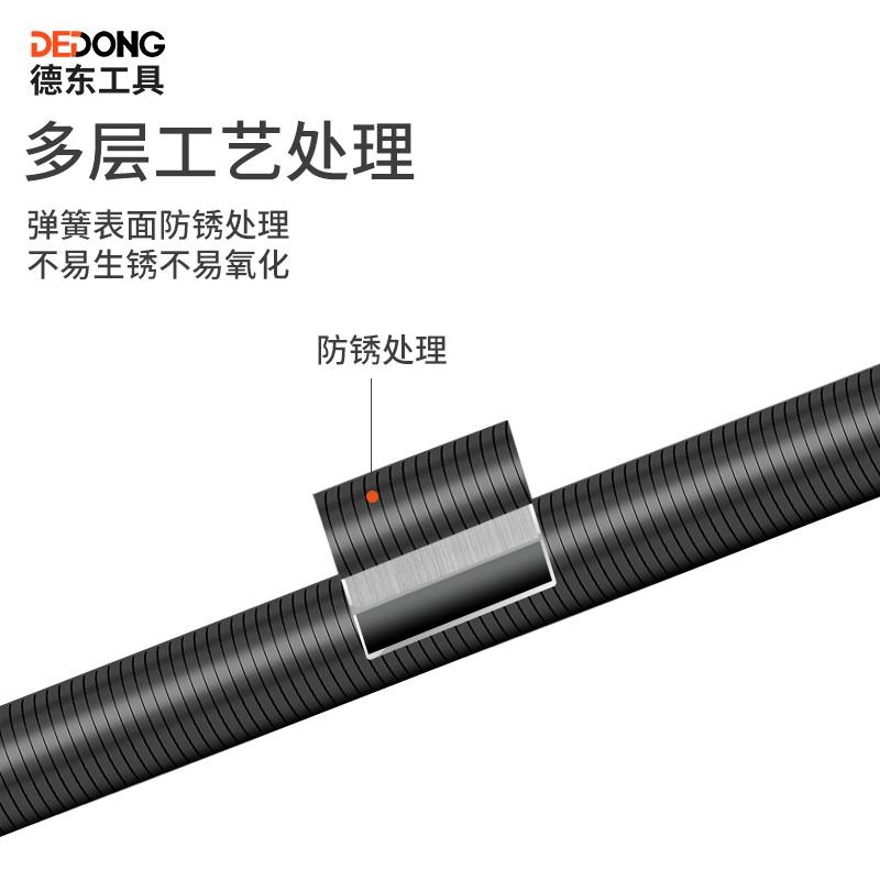 線管彎簧彈簧彎管器彎簧神器3分4分6分手動加長20線管16鋁塑管pvc-細節圖4