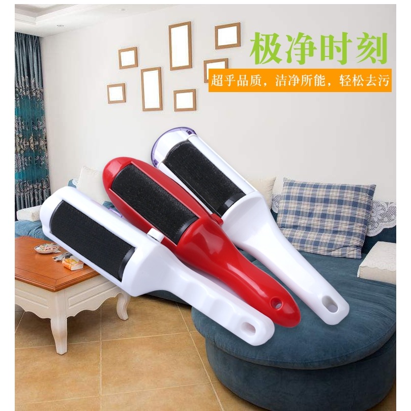 大號靜電除塵刷衣物刷毛器黏吸沾粘毛器家用除毛器刮毛器去毛器-細節圖9