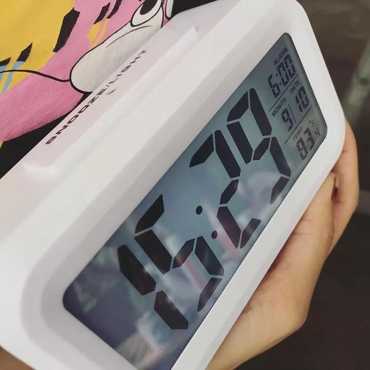 鬧鐘叫醒你的是夢想！出口單多功能小個性創意簡約鬧鐘懶人大聲-細節圖5