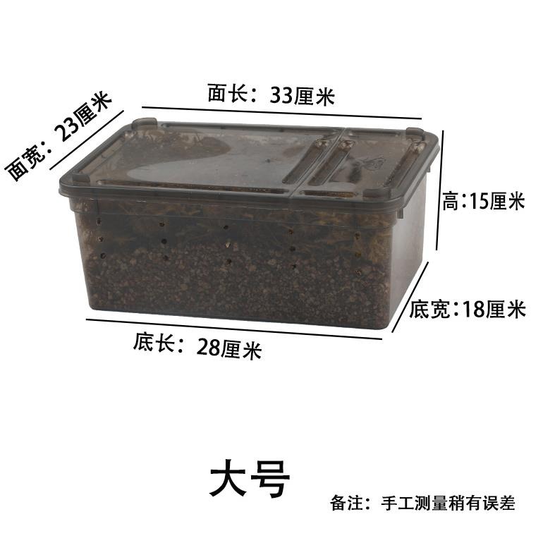 小烏龜冬眠用品巴西過冬草裝備保溫盒神器苔蘚蛭石爬寵墊材飼養箱-細節圖7