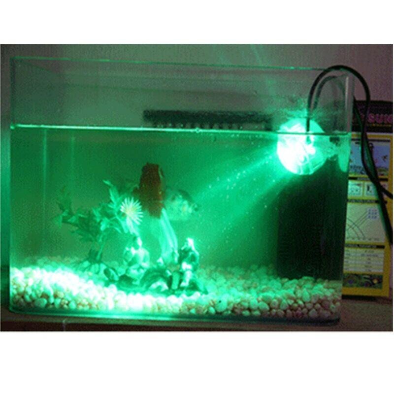魚缸燈照明燈射燈水族燈led潛水燈小夜燈防水裝飾七彩變色水草燈-細節圖9