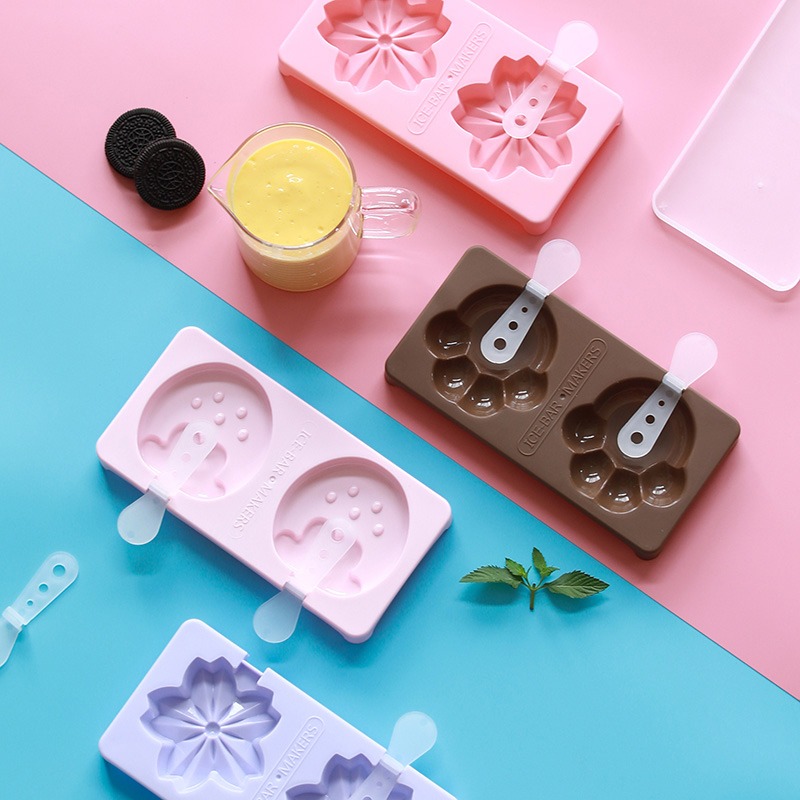 北歐風INSPP創意可愛DIY冰棍雪糕模具冰棒製冰盒冰格家用製冰模具-細節圖4