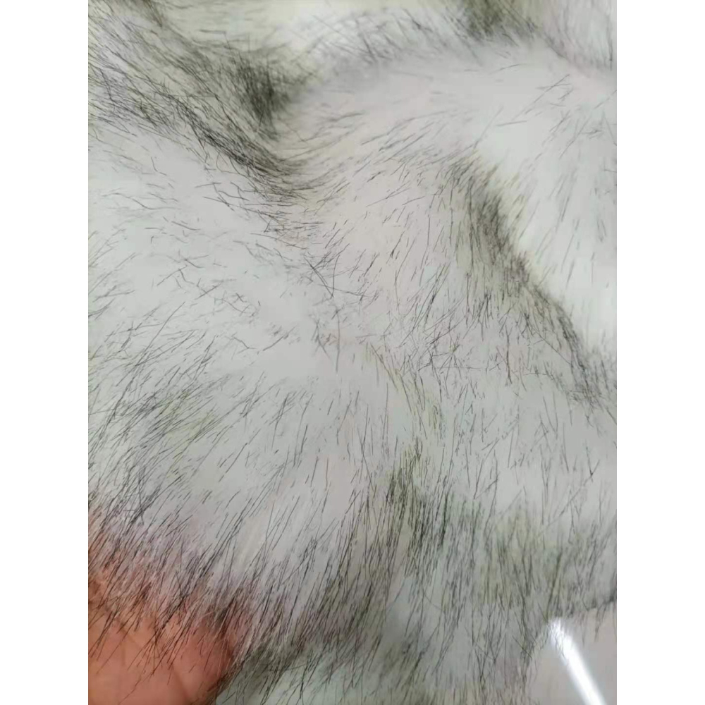 高檔長毛絨染尖動物毛人造毛布料獸耳仿皮草毛領服裝面料背景布-細節圖9