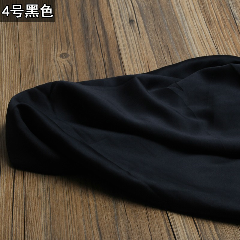 高密度亞光色丁布料綢緞面料裏襯COS舞臺背景拍照漢服裝婚紗手工-細節圖9
