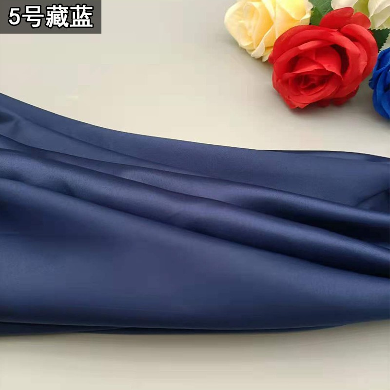 高密度亞光色丁布料綢緞面料裏襯COS舞臺背景拍照漢服裝婚紗手工-細節圖10