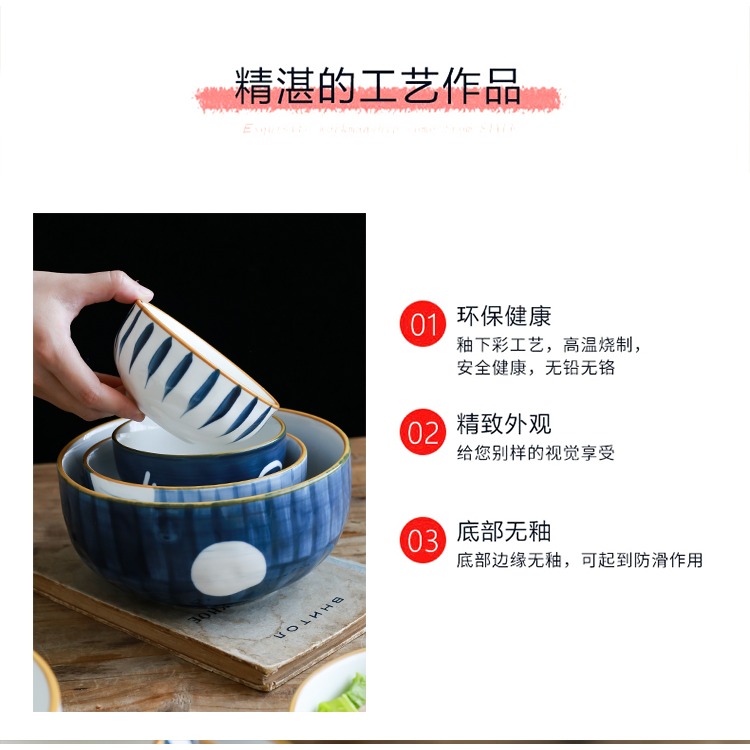 日式拉麪碗家用大號湯麪碗單個喫麪大碗湯碗陶瓷冷麪碗個性面條碗-細節圖10