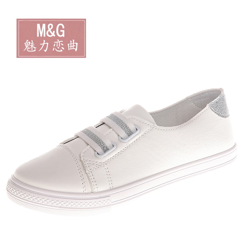 一腳蹬女鞋春款軟底小白鞋女夏季板鞋懶人鞋單鞋子淺口透氣款薄款-細節圖2