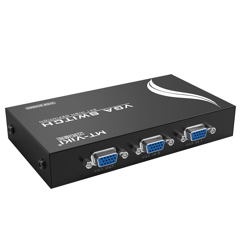 MT-ViKi/邁拓維矩 MT-15-2CH  VGA切換器二進一出電腦切屏器二合一高清VGA筆記本電視投影儀切換器2口-細節圖5