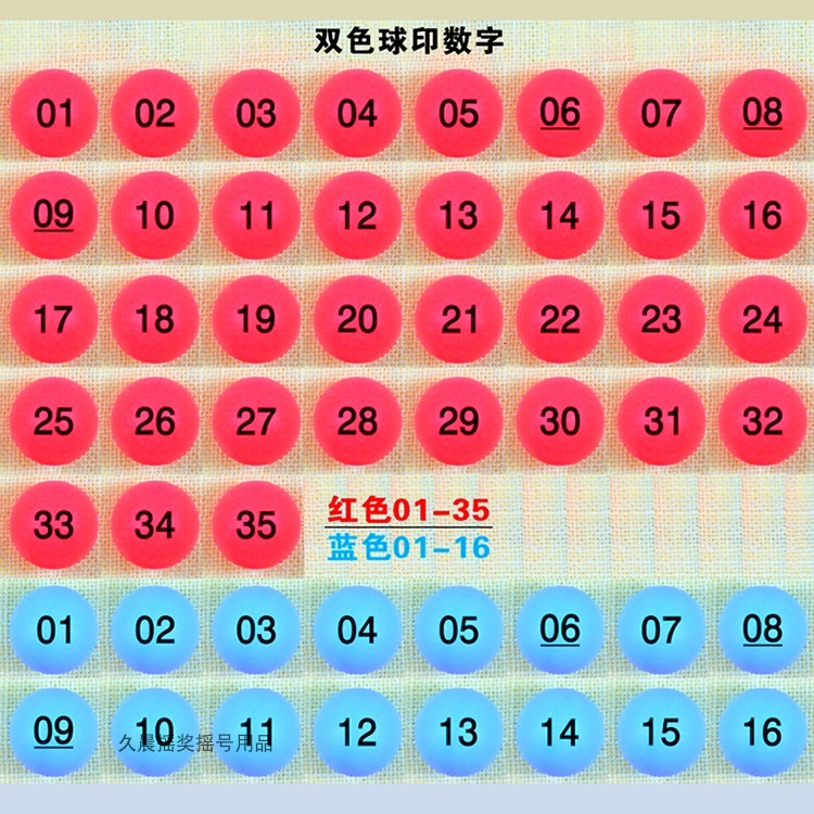 雙色球大樂透4釐米球高清帶字福彩搖號抽獎乒乓球帶號碼雙色球-細節圖9