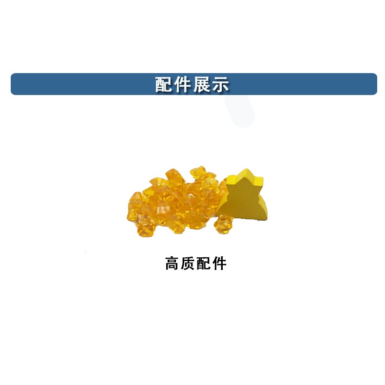 富饒之城桌遊含暗黑城市擴展全套卡牌中文版成人休閑桌面遊戲紙牌-細節圖8