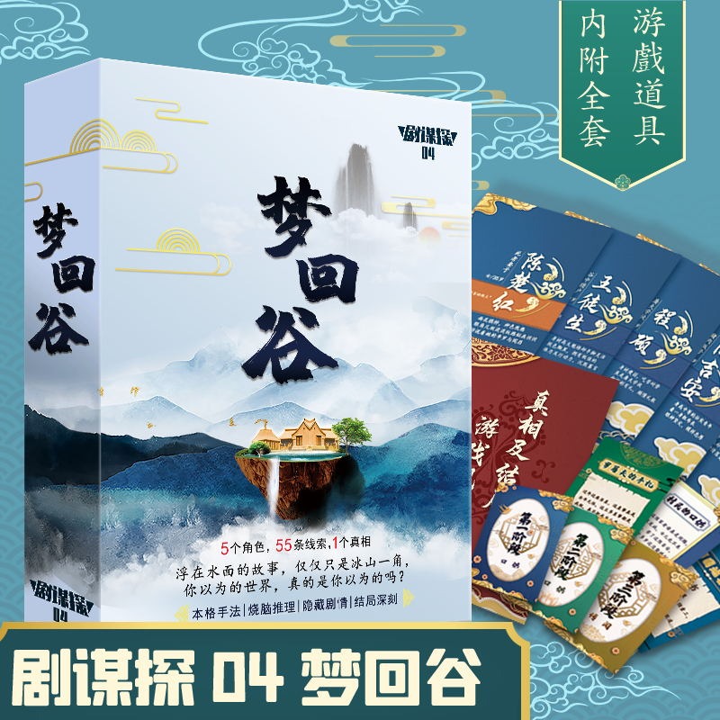 桌遊謀殺之謎劇謀探劇本遊戲宮廷欲孽消失的新娘夢回谷推理團建-細節圖3