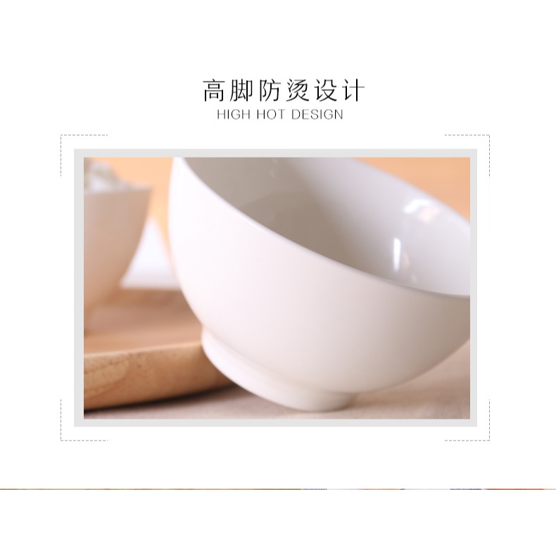 韓式陶瓷家用喫飯歐式骨瓷日韓大號蒸雞蛋羹碗隔熱米飯碗麪碗商用-細節圖8