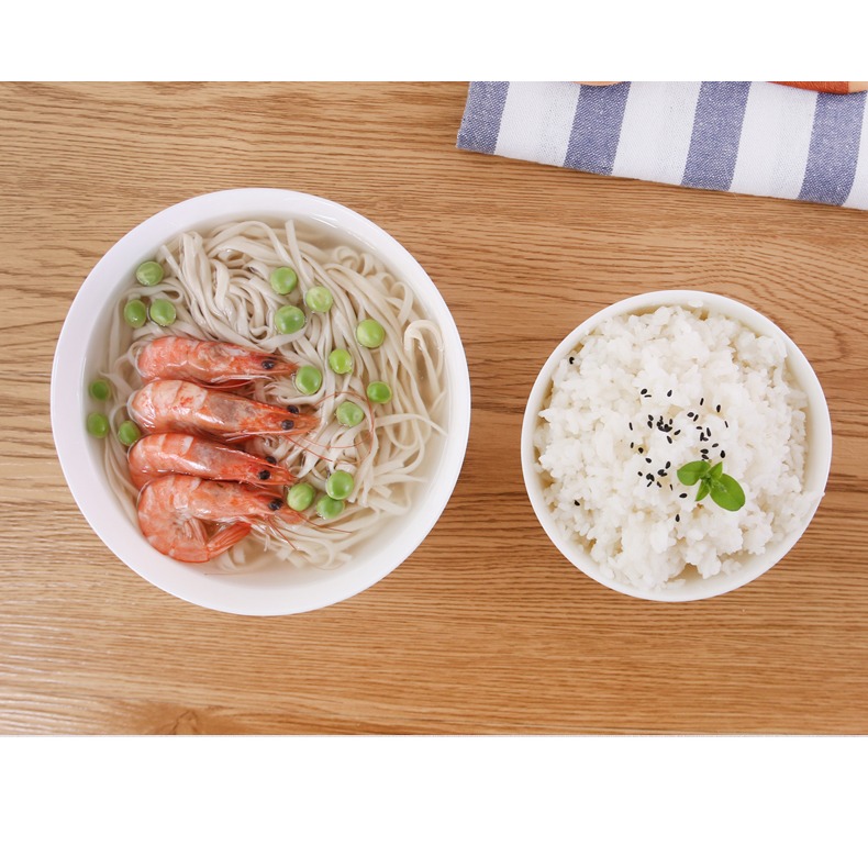 韓式陶瓷家用喫飯歐式骨瓷日韓大號蒸雞蛋羹碗隔熱米飯碗麪碗商用-細節圖9