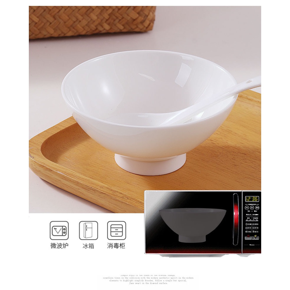 家用喫飯碗景德鎮日式米飯碗骨瓷碗大號湯碗麪碗陶瓷創意個性餐碗-細節圖10