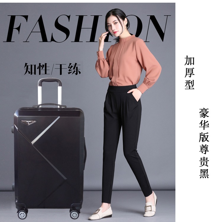網紅行李箱女20旅行箱復古拉桿箱萬向輪24學生密碼箱皮箱子26寸-細節圖5