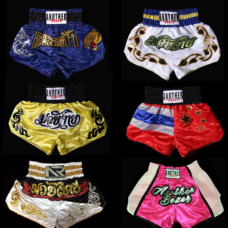 泰拳短褲拳擊自由搏擊褲男女服綜合格鬥散打服裝ufc訓練服mma兒童-細節圖4