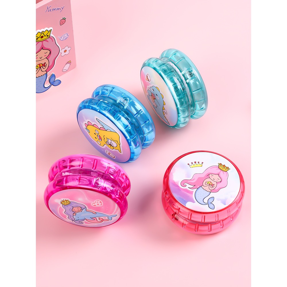 溜溜球花式悠悠球冰雪奇緣專業兒童yoyo球男孩女孩發光初學者玩具-細節圖4
