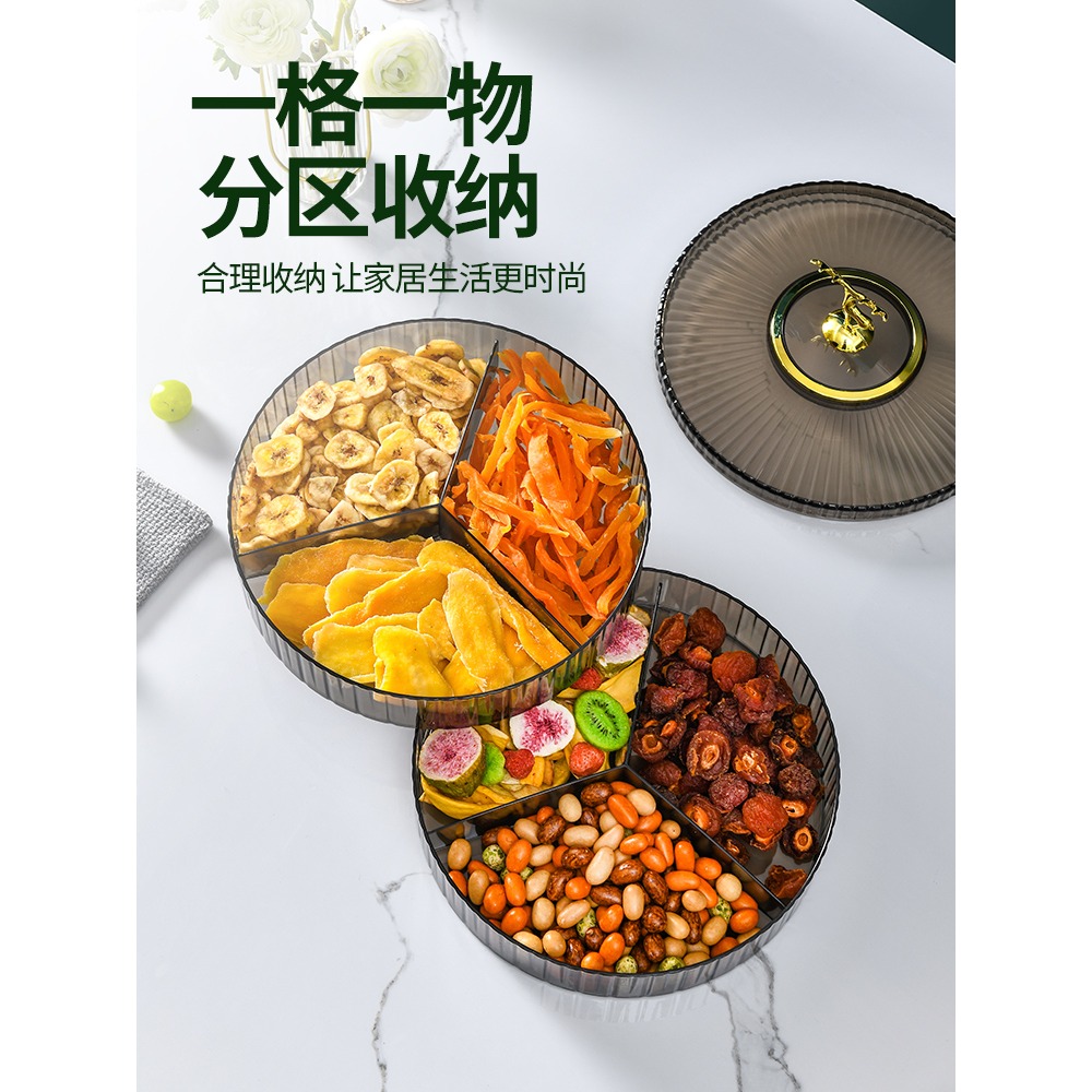 輕奢果盤家用果盤收納盒-細節圖2