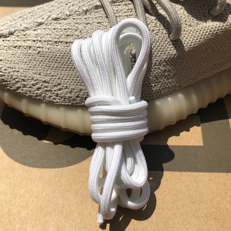適配椰子350V2夜光鞋帶圓形YEEZY滿天星白綠粉冰淇淋男女380個性-細節圖2