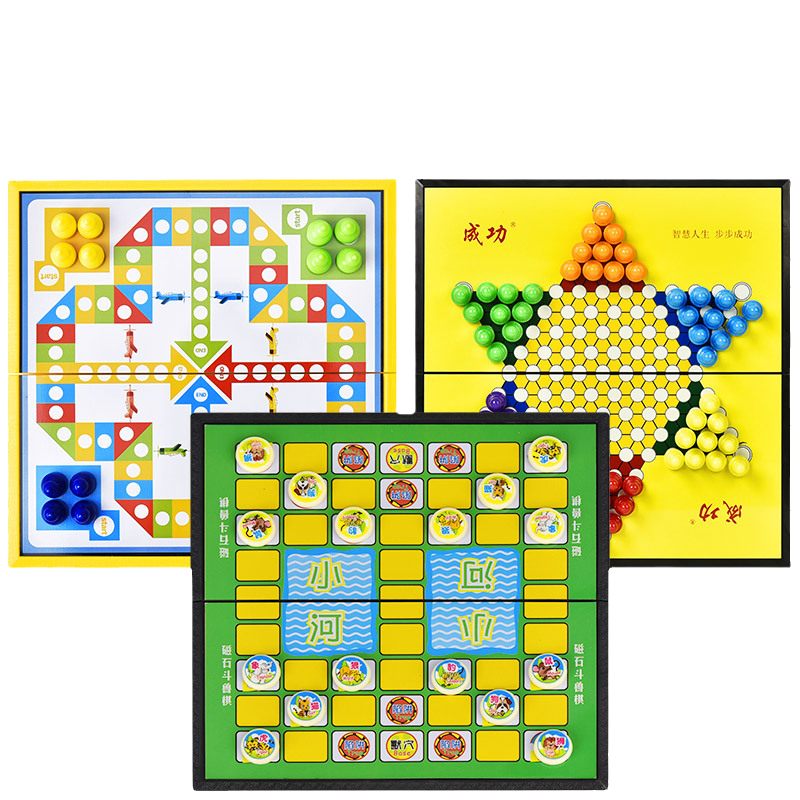 鬥獸棋兒童小學生立體動物棋磁性益智2人老式智力遊戲磁石懷舊旗M-細節圖2