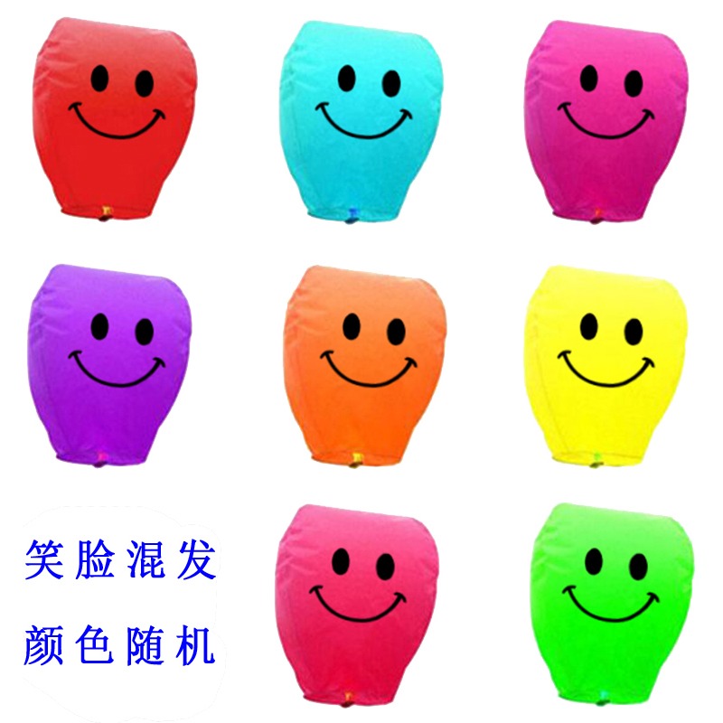 孔明燈許願燈河燈廠家直銷批100個一包發創意浪漫阻燃安全型-細節圖4