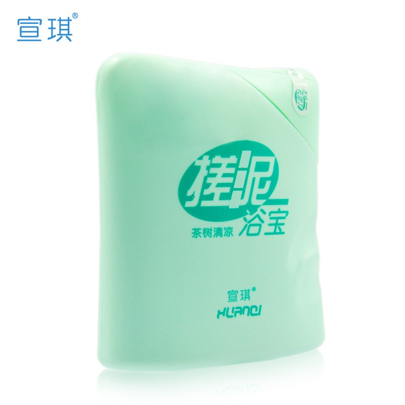 宣琪搓泥寶茶樹搓泥浴寶沐浴露全身滋潤保濕深層清潔去角質搓泥寶-細節圖2