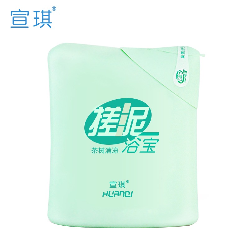 宣琪搓泥寶茶樹搓泥浴寶沐浴露全身滋潤保濕深層清潔去角質搓泥寶-細節圖3