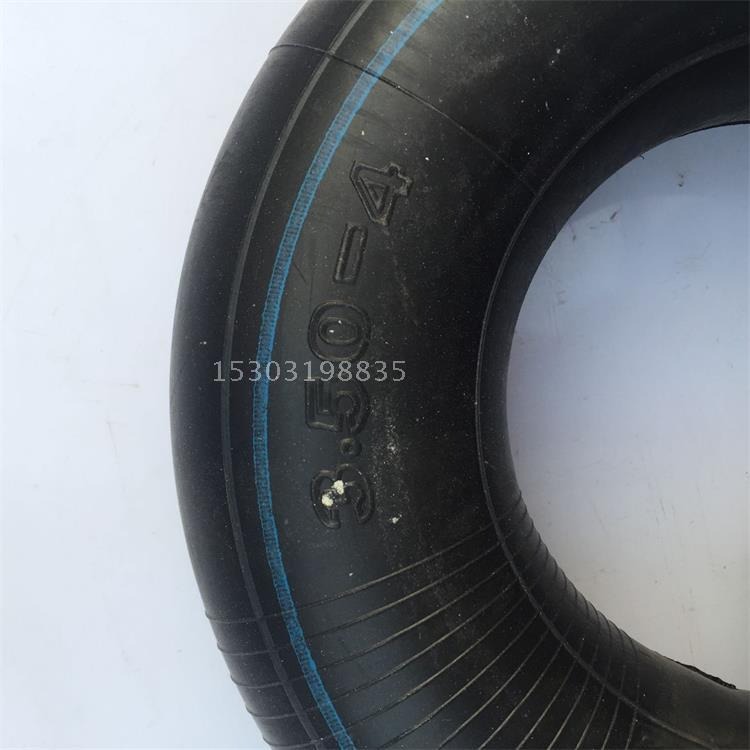 10寸充氣輪內胎老虎車手推車輪內胎350-4/300-8內胎6 8 14寸內胎-細節圖5