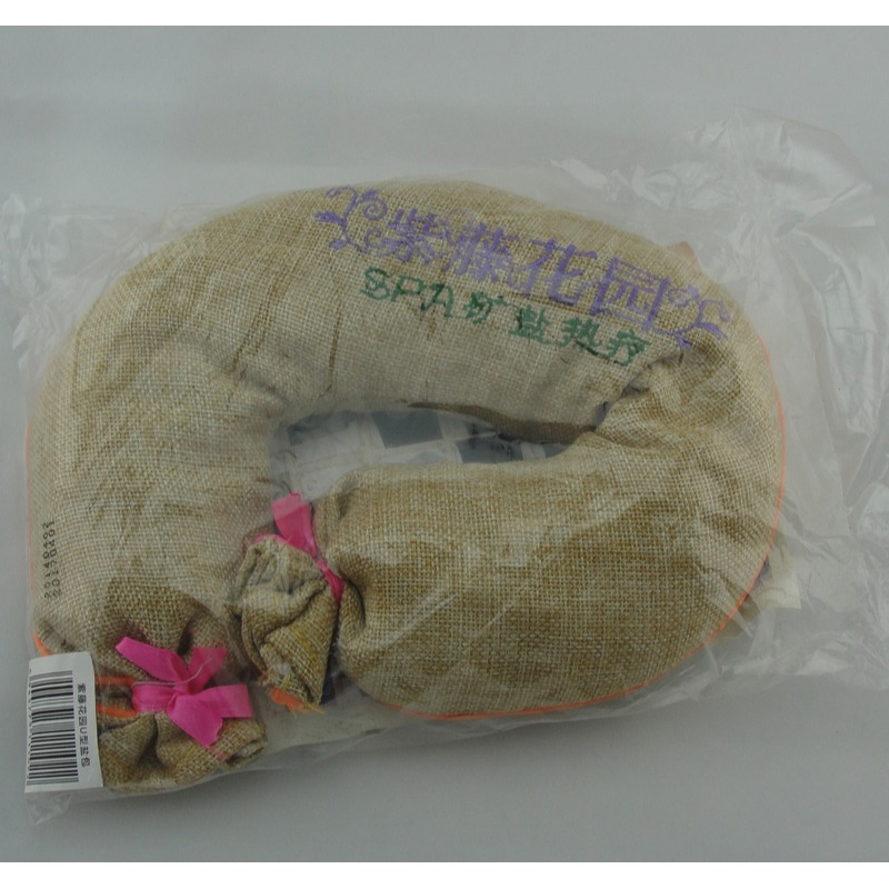 紫藤花園香薰熱敷包熱敷枕包 礦物鹽包熱敷袋 U型護頸包-細節圖4
